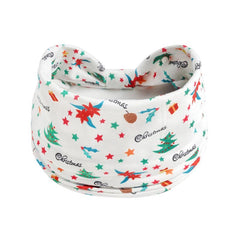 Christmas Pattern Knotted Sports Hair Bands Sweatband for Running Yoga
