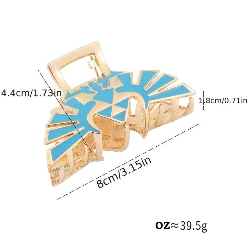 Anime Cartoon Hair Claw Clip Strong Hold Grip Hair Jaw Clip