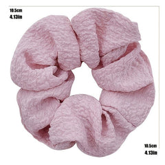 Large Iridescent Colorful Hair Scrunchies Women Retro Accessories