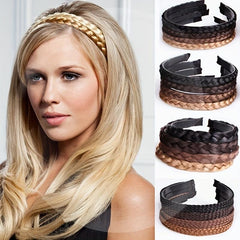 Braided Headband Retro Style Hair Band for Women