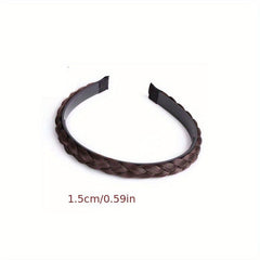 Braided Headband Retro Style Hair Band for Women