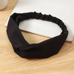Knotted Hairband Elastic Women Head Wrap Hair Styling Accessories