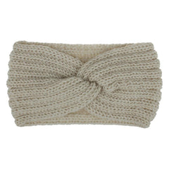 Chunky Headband Winter Knit Headwrap Women Turban Ears Warmer Headband