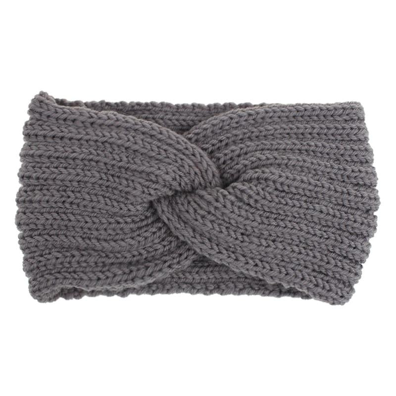 Chunky Headband Winter Knit Headwrap Women Turban Ears Warmer Headband