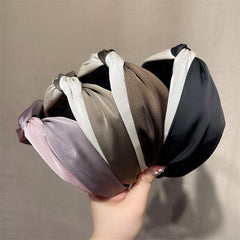 Women's Knotted Headband Turban Wide Hair Band
