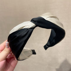 Women's Knotted Headband Turban Wide Hair Band