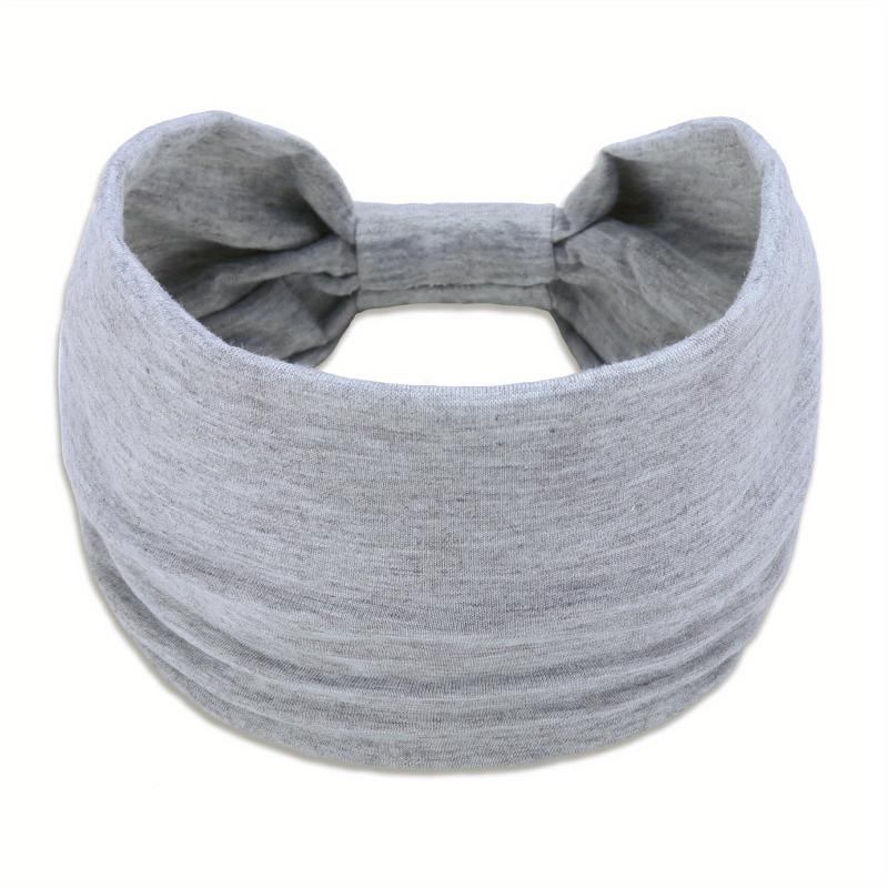 Wide Brim Knotted Headband for Sports Yoga
