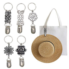 Alloy Hat Clip for Travel on Bag Top Tote Luggage