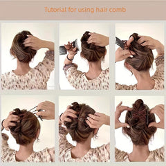 Vintage Double Side Comb Hairdressing Ladies Hair Comb Headdress