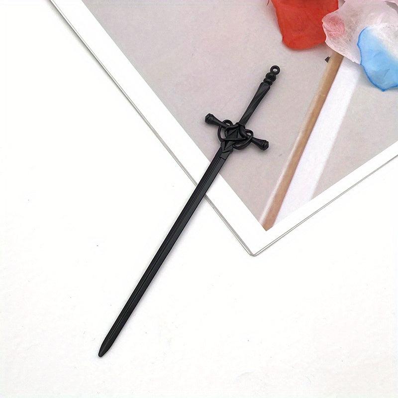 Chinese Ancient Style Sword Hairpin Modern Headdress For Women