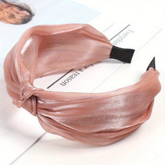 Gauze Headband Knotted Hair Band Sweet Head Hoop Hair Accessories