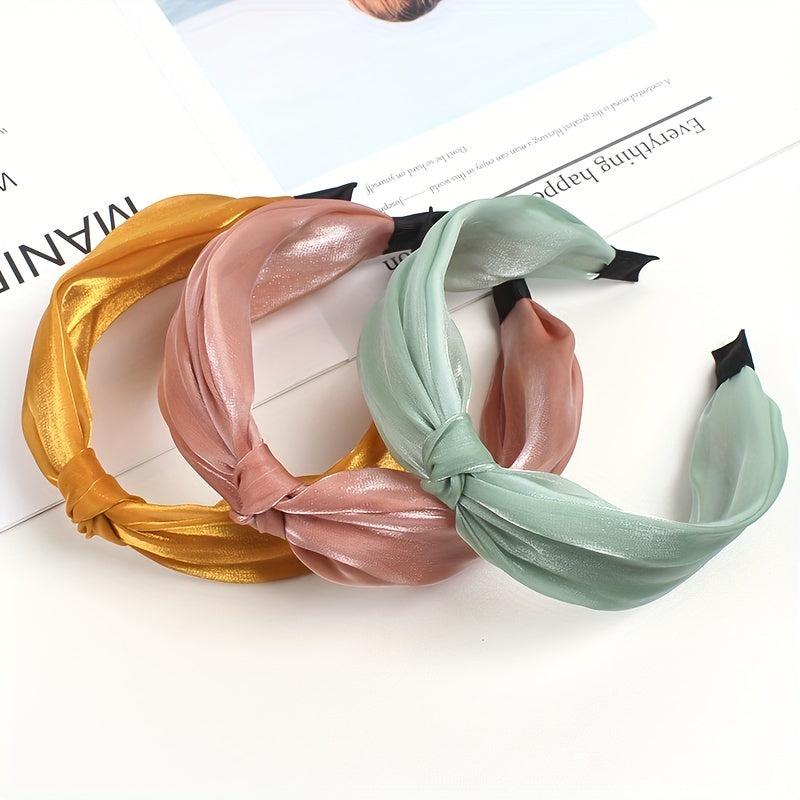 Gauze Headband Knotted Hair Band Sweet Head Hoop Hair Accessories