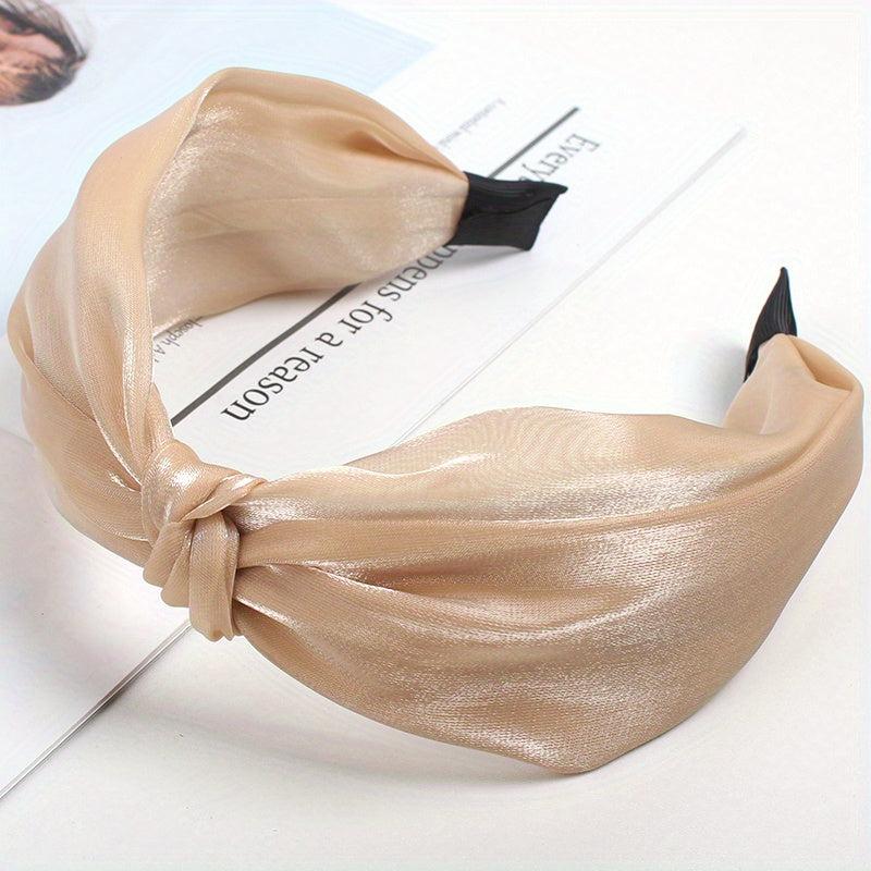 Gauze Headband Knotted Hair Band Sweet Head Hoop Hair Accessories