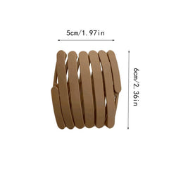 Stretchable Hair Band Pocket Head Hoop Foldable Headdress Nonslip Hair Band