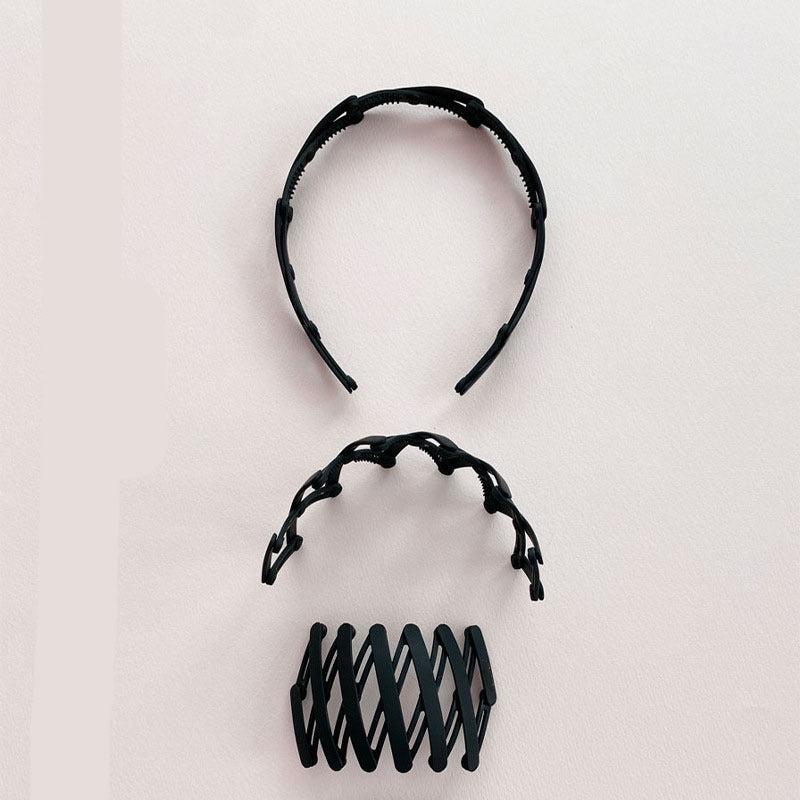 Stretchable Hair Band Pocket Head Hoop Foldable Headdress Nonslip Hair Band