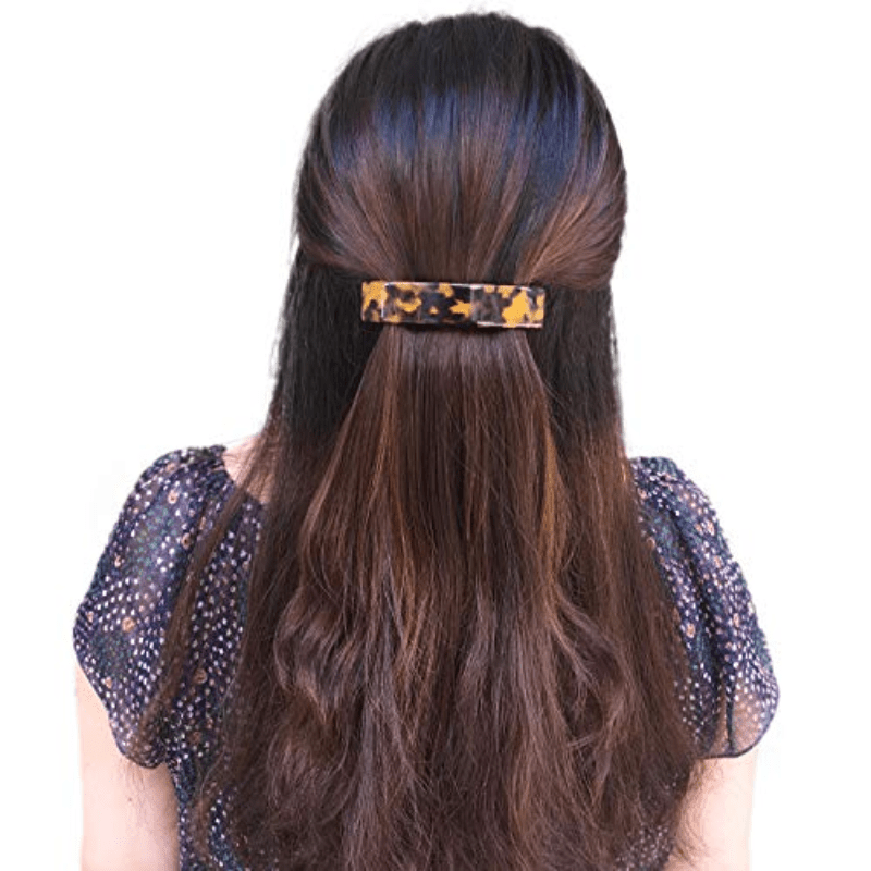 2pcs French Style Curved Hair Clips Barrettes for Women