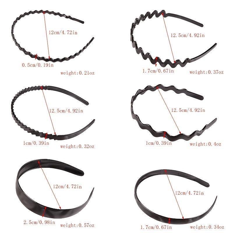 Wide Edge Hair Hoop With Teeth Casual Hair Accessories