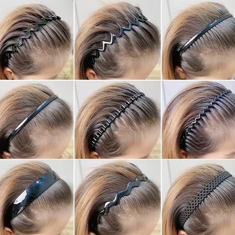 Wide Edge Hair Hoop With Teeth Casual Hair Accessories