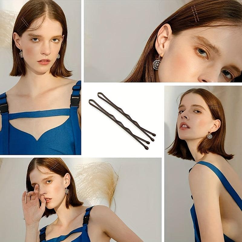 150pcs Bobby Pins Solid Side Clip Hair Styler Hair Accessories