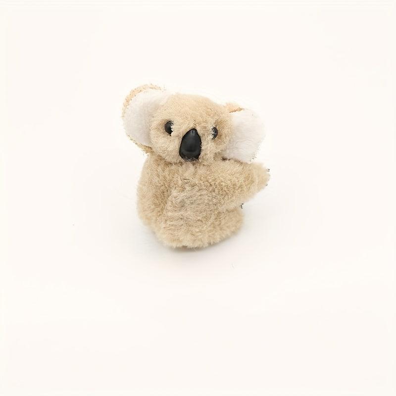 2pcs Koala Small Hair Claw Plush Plastic Koala Female Hair Accessories