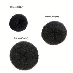 3pcs Bun Maker Hair Ornaments Easy Bun Hair Tool