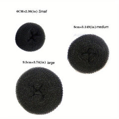 3pcs Bun Maker Hair Ornaments Easy Bun Hair Tool