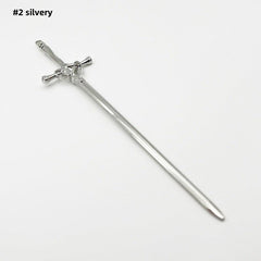 Sword Hair Pin Vintage Alloy Headwear Non Slip Hair Accessory
