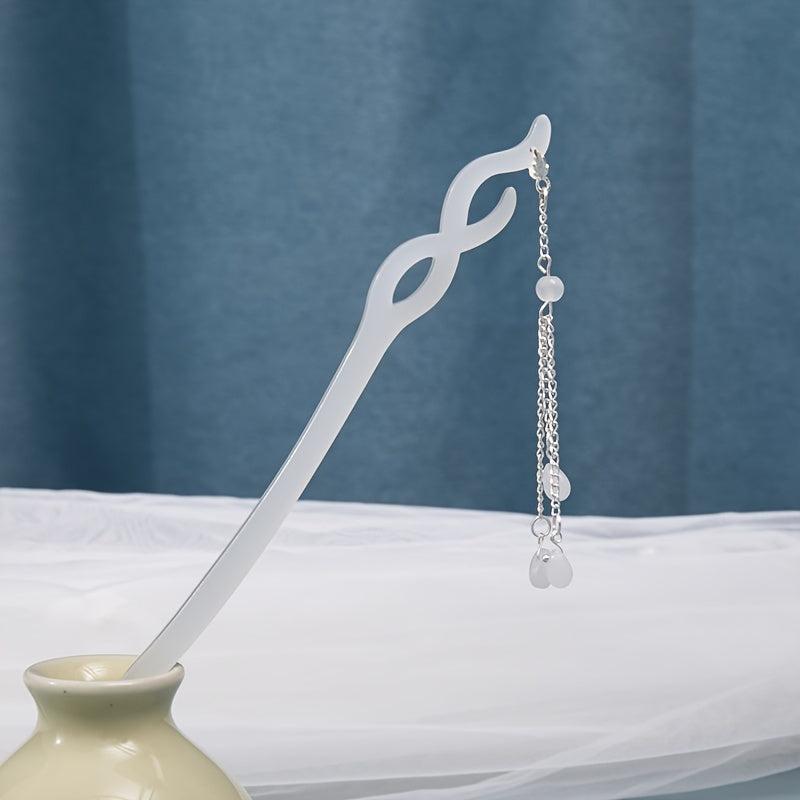 Classic Hair Pin Sticks Acetic Acid Tassel for Women
