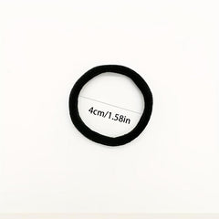 50pcs Elastic Hair Tie Candy Hair Ring Ponytail Holder Hair Accessories