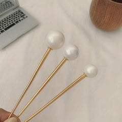 Faux Pearl Hairpin Hair Stick Metal Style Hairpin Hair Accessories