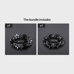 Vintage Hollowed Flower Rhinestone Hairpin Hairclip Hair Accessories