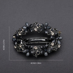 Vintage Hollowed Flower Rhinestone Hairpin Hairclip Hair Accessories