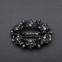 Vintage Hollowed Flower Rhinestone Hairpin Hairclip Hair Accessories