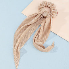 3pcs Velvet Hair Scarf Scrunchie Vintage Ponytail Holder