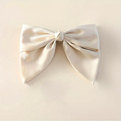 Satin Bowknot Hair Clip French Clip Hair Accessories