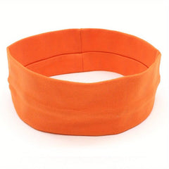 Women's Sports Fitness Sweat Headband Elastic Bundle Hair Band