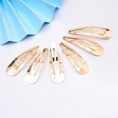 30pcs Metal Snap Hair Clips Non slip Hair Barrettes Hairpins