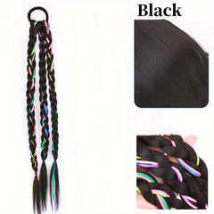 Colorful Ribbon Wig Braid Hair Tie Hippie Style Hair Accessories