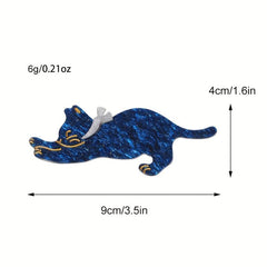 Cat Shaped Duck Billed Clip Animal Hair Clip Barrette for Girls