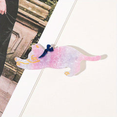 Cat Shaped Duck Billed Clip Animal Hair Clip Barrette for Girls