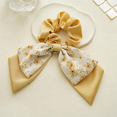 Boho Floral Scarf Scrunchies Hair Ribbons Hair Ties