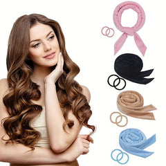 Heatless Curling Headband No Heat Hair Curlers Hair Rollers DIY