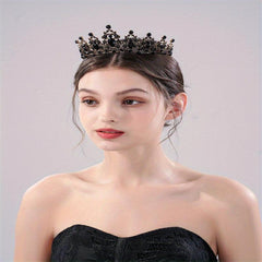 Crystal Rhinestone Wedding Headband Princess Crown Party Hair Accessories