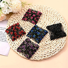 Double Side Hair Comb Hairdressing Ladies Beaded Headdress