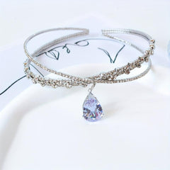 Vintage Crystal Rhinestone Headband Hair Accessories