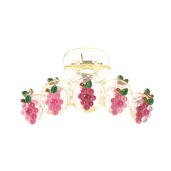 Fruit Pattern Large Hair Claw Acrylic Hair Accessories