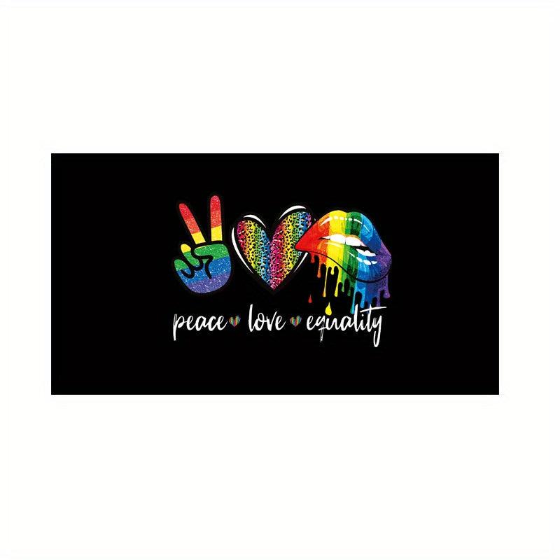 Pride Month Rainbow Headband Hairband Sports Fitness Elastic Hairband
