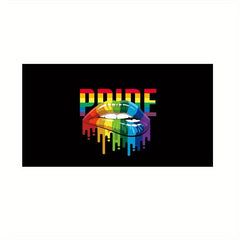 Pride Month Rainbow Headband Hairband Sports Fitness Elastic Hairband