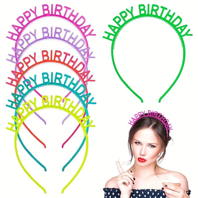 Birthday Luminous Headband Non slip Head Hoop Tiara Headdress