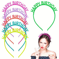 Birthday Luminous Headband Non slip Head Hoop Tiara Headdress